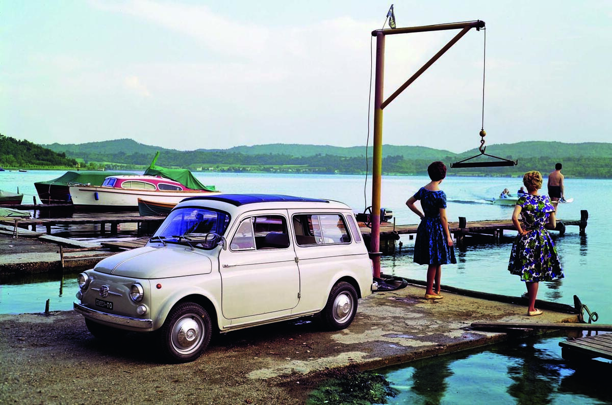 Fiat 500 Giardiniera estate - side