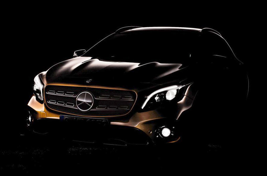 2017 Mercedes-Benz GLA previewed ahead of Detroit motor show