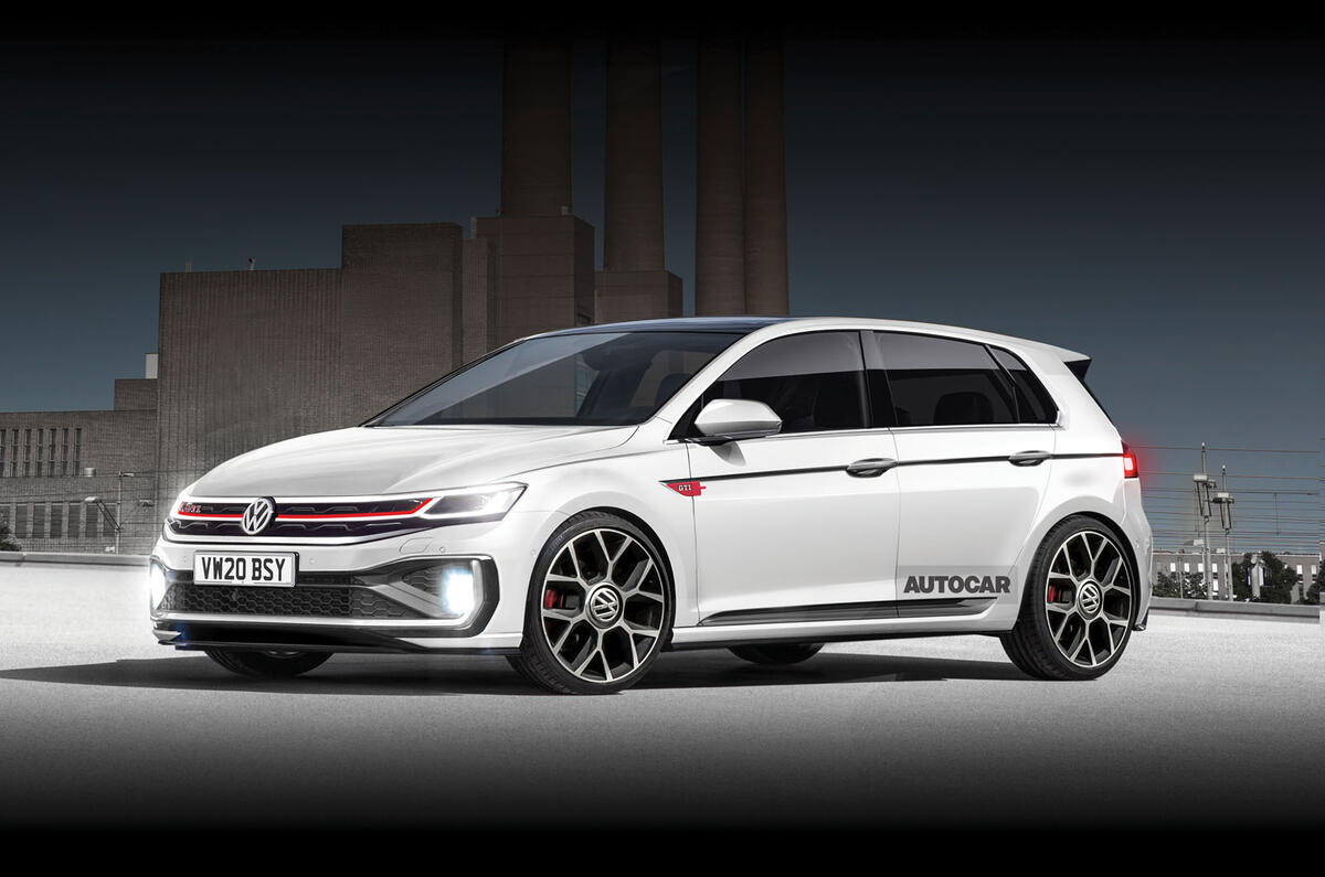 2021 Vw Golf Gti Rendered As The Quintessential Hot Hatch
