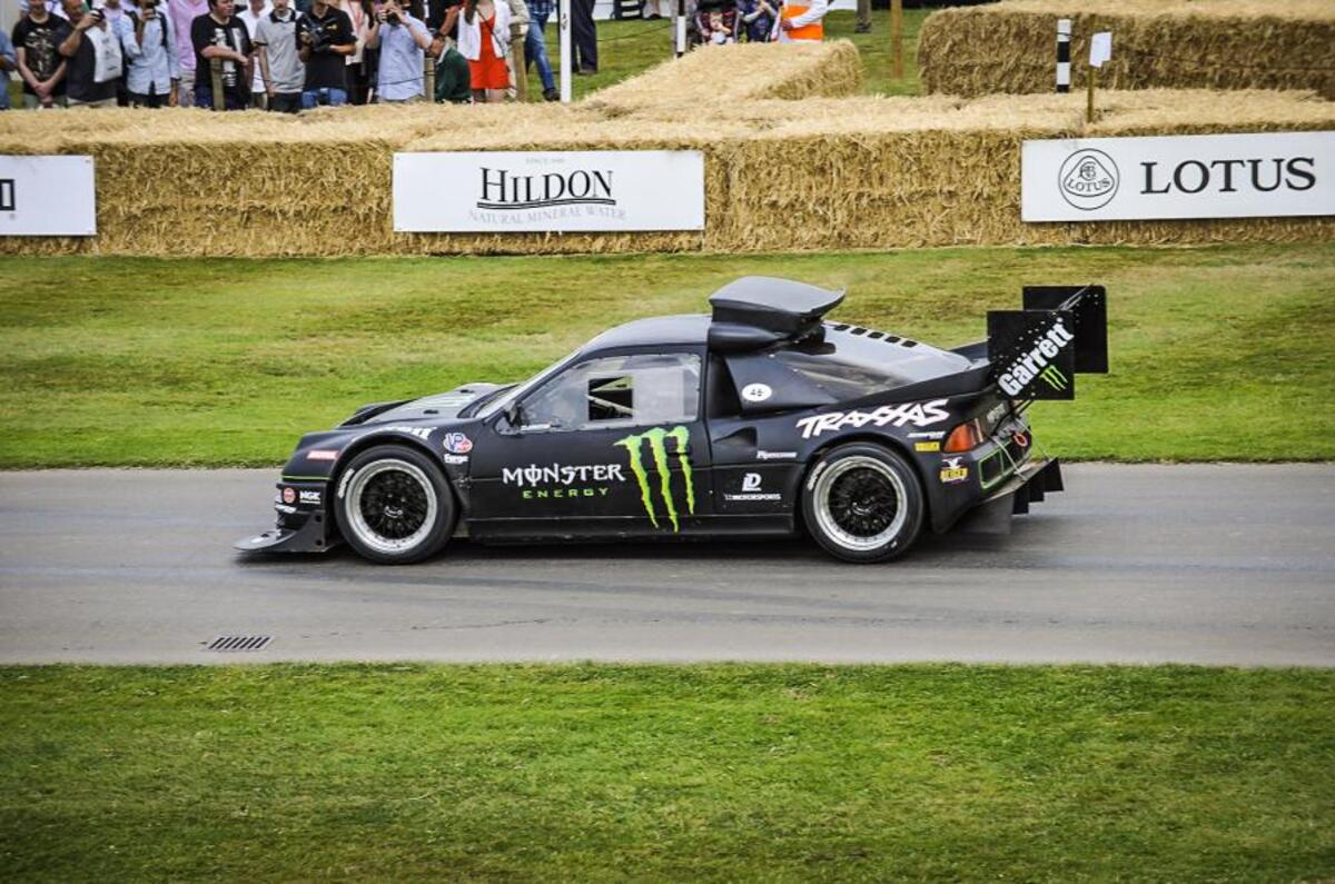 this pikes peak-spec ford rs200 has more than 900bhp