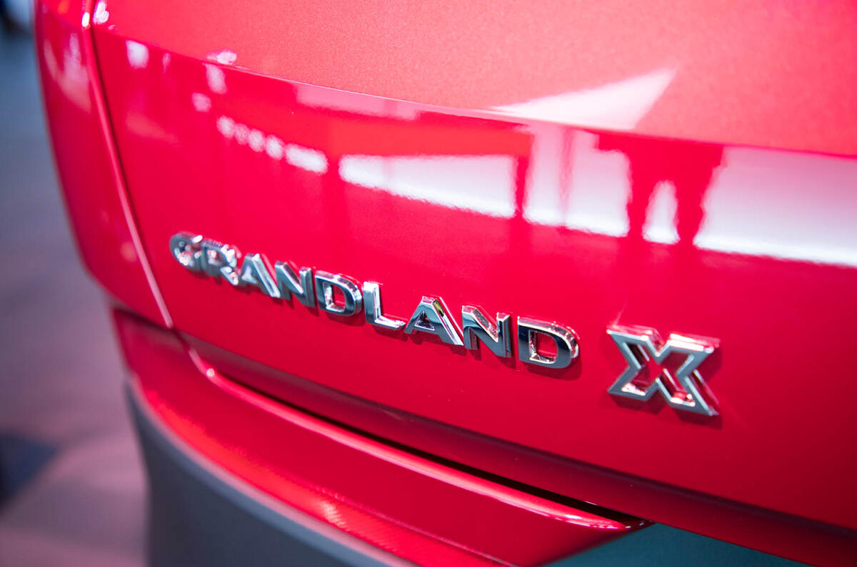 2020 Vauxhall GrandlandX Hybrid4 at Frankfurt motor show 2019