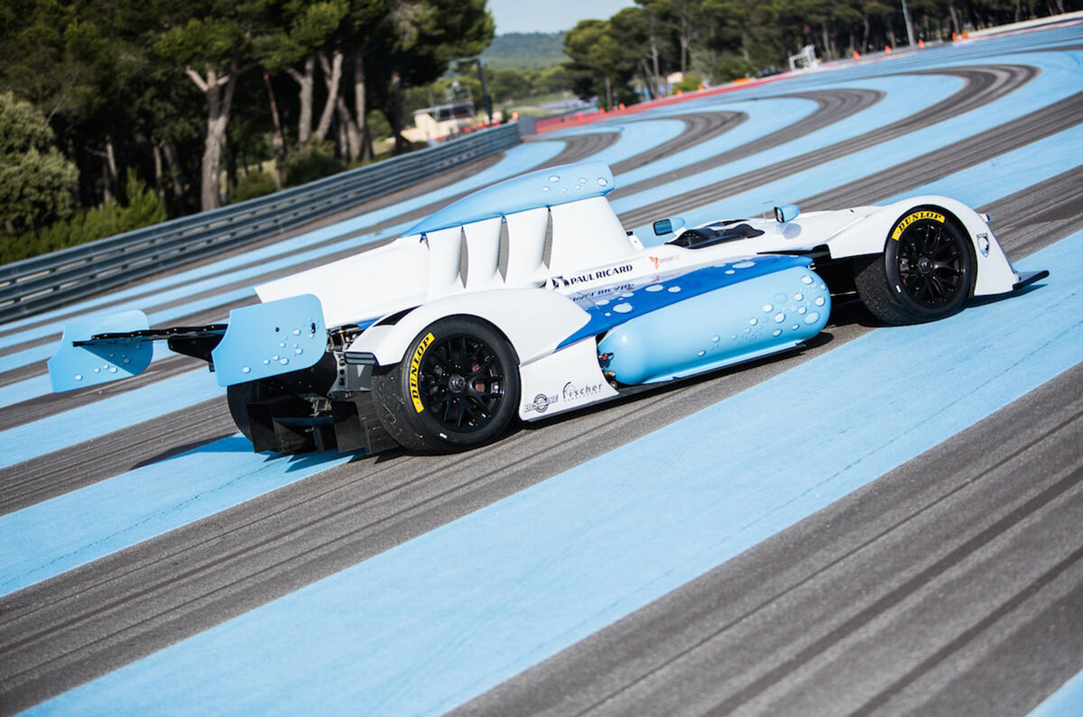 Green GT H2 hydrogen racing car makes UK debut at Goodwood Autocar