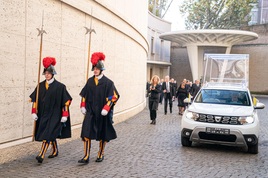 Vatican Receives Modified Dacia Duster As New Popemobile