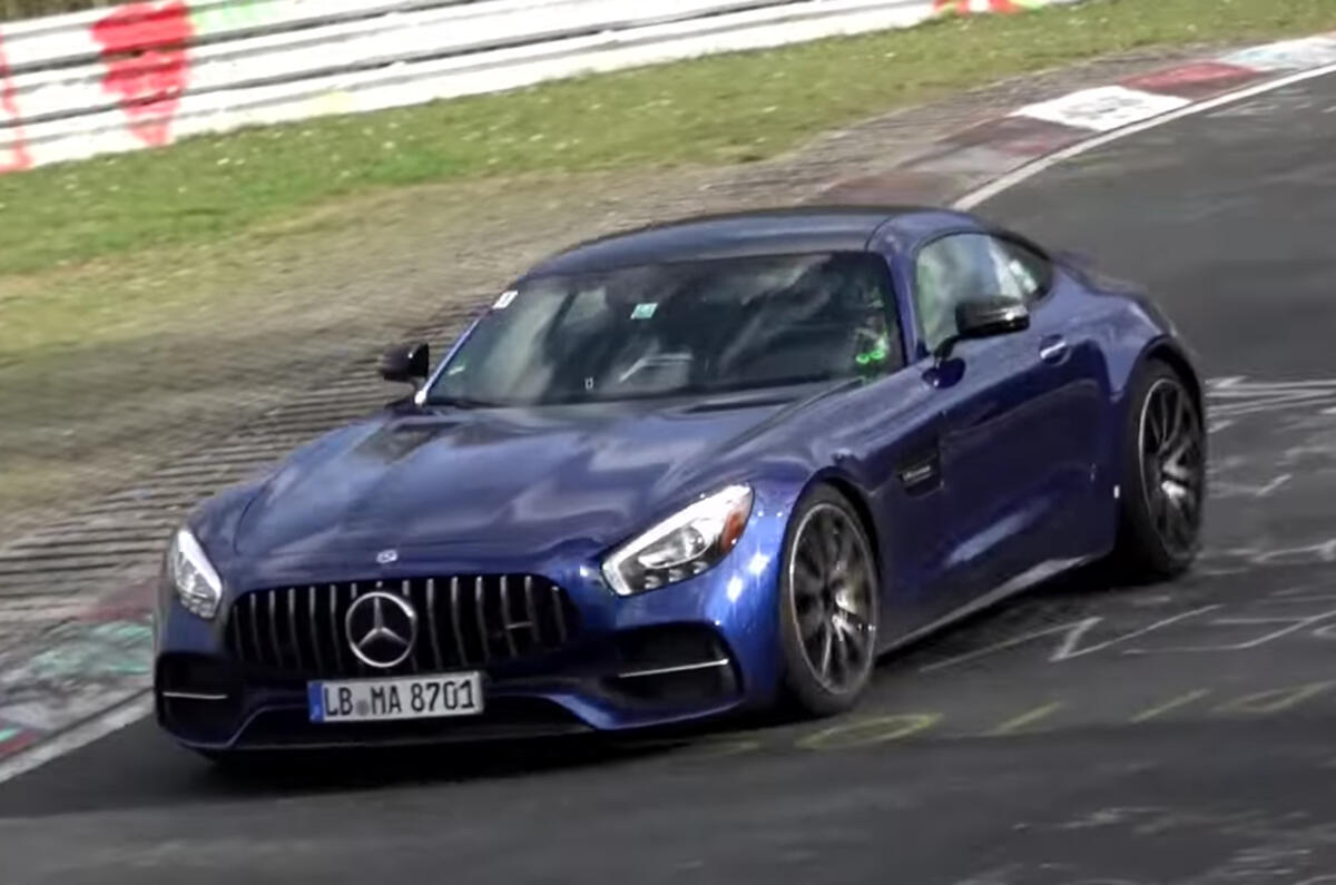 Mercedes Amg Gt Facelift Seen Testing Ahead Of Likely La Debut Autocar