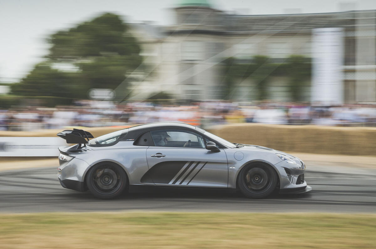Alpine A110 Gt4 And Cup Cars Shown At Goodwood Autocar