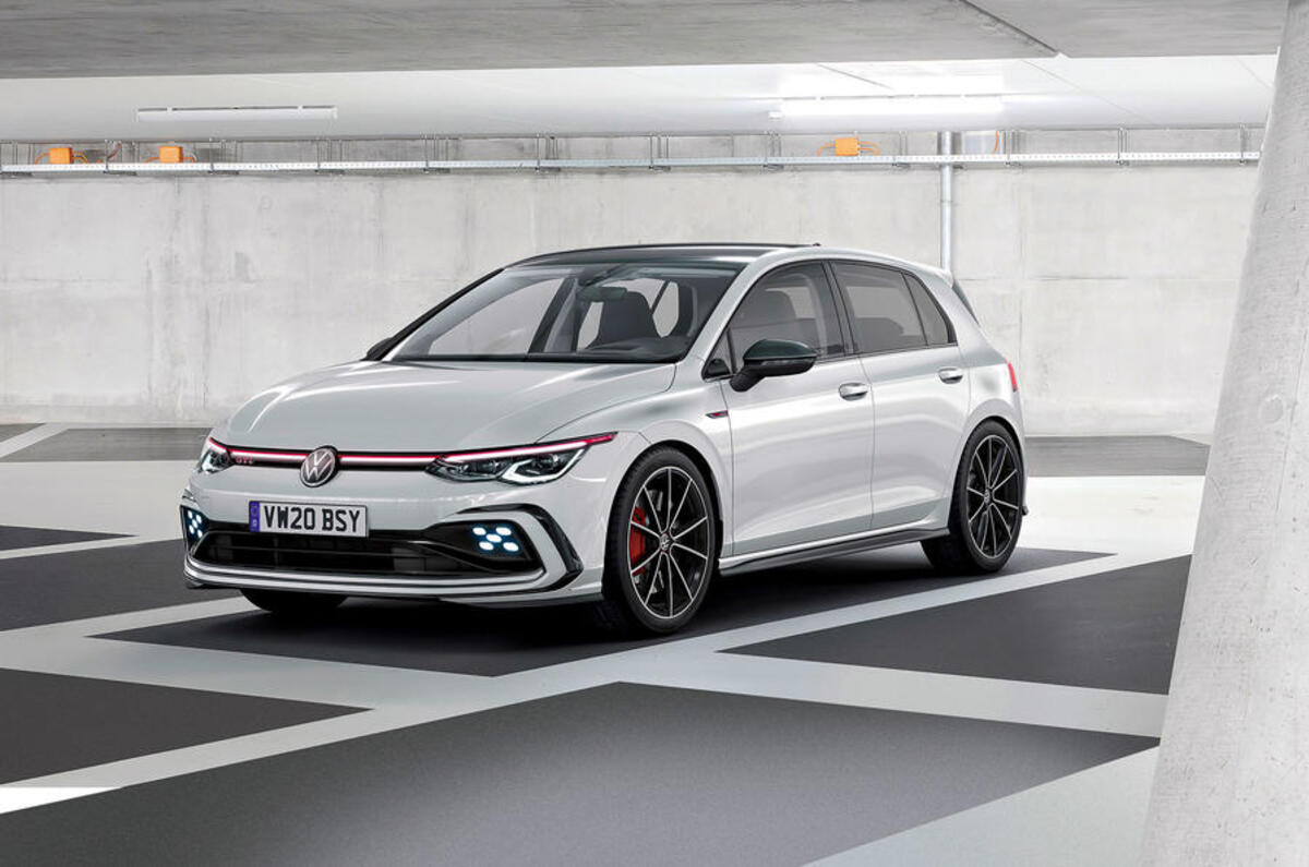 New Volkswagen Golf Gti Previewed In Official Rendering Autocar