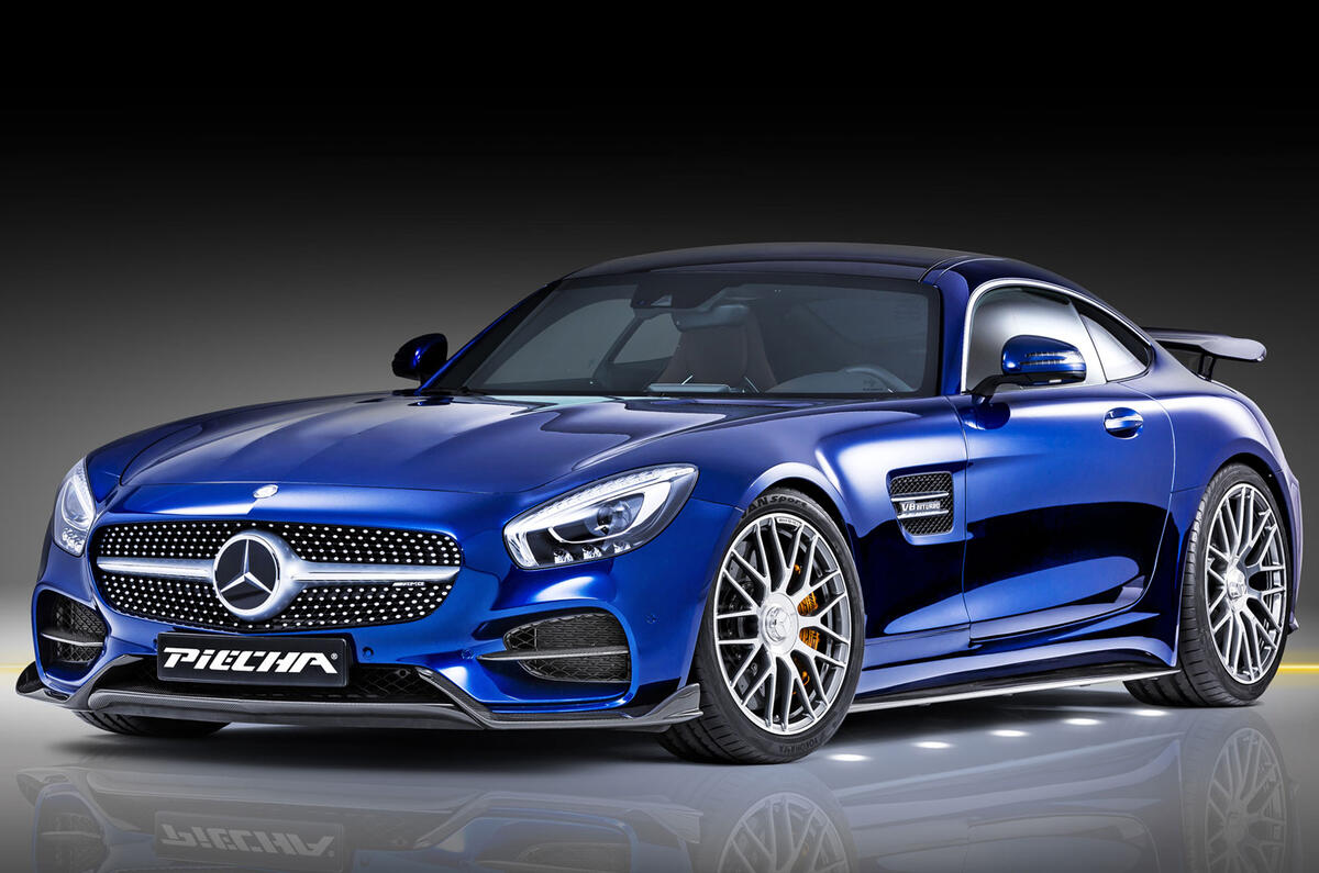 German tuner Piecha boosts Mercedes-AMG GT S to 604bhp