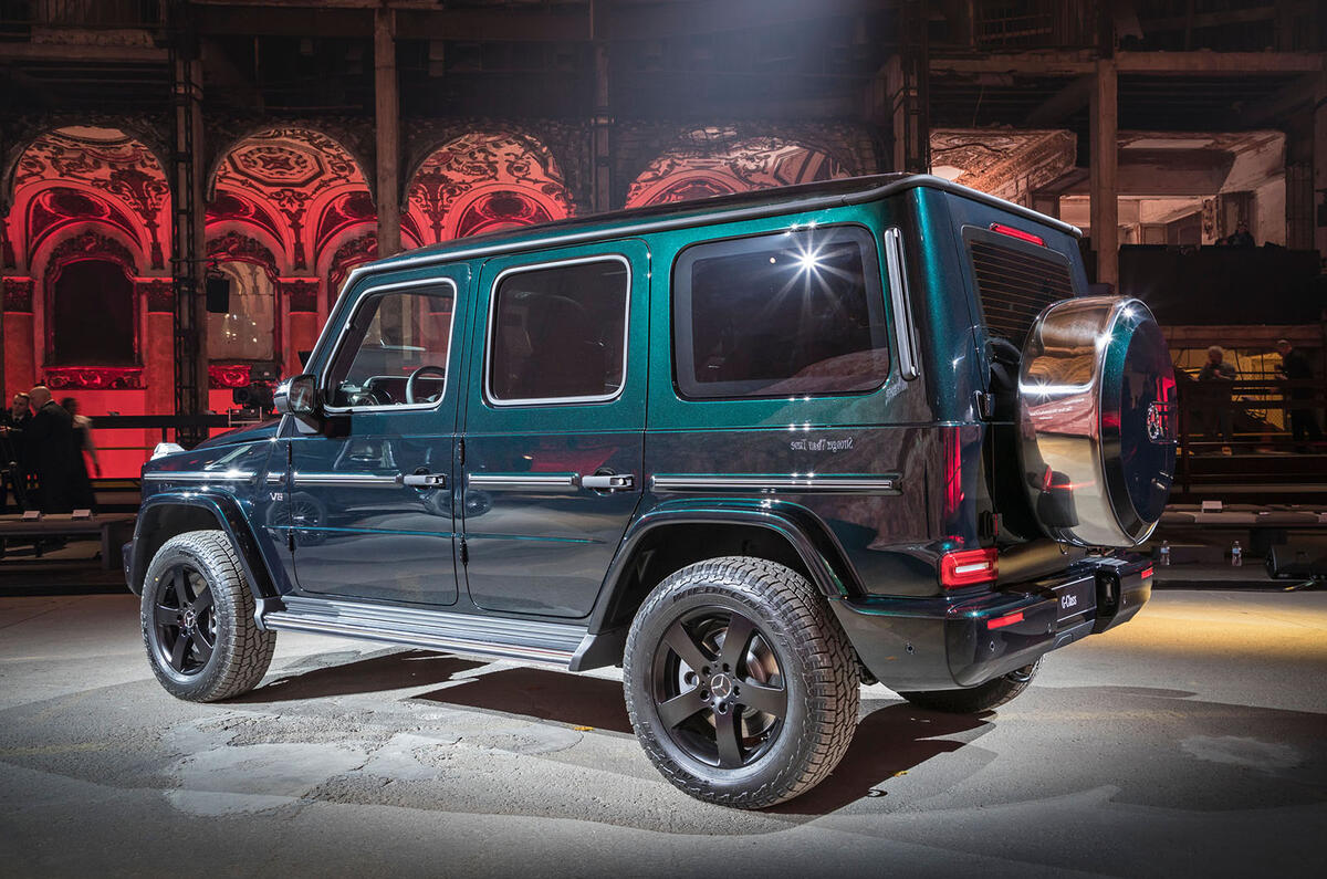 all new mercedes benz g class revealed autocar