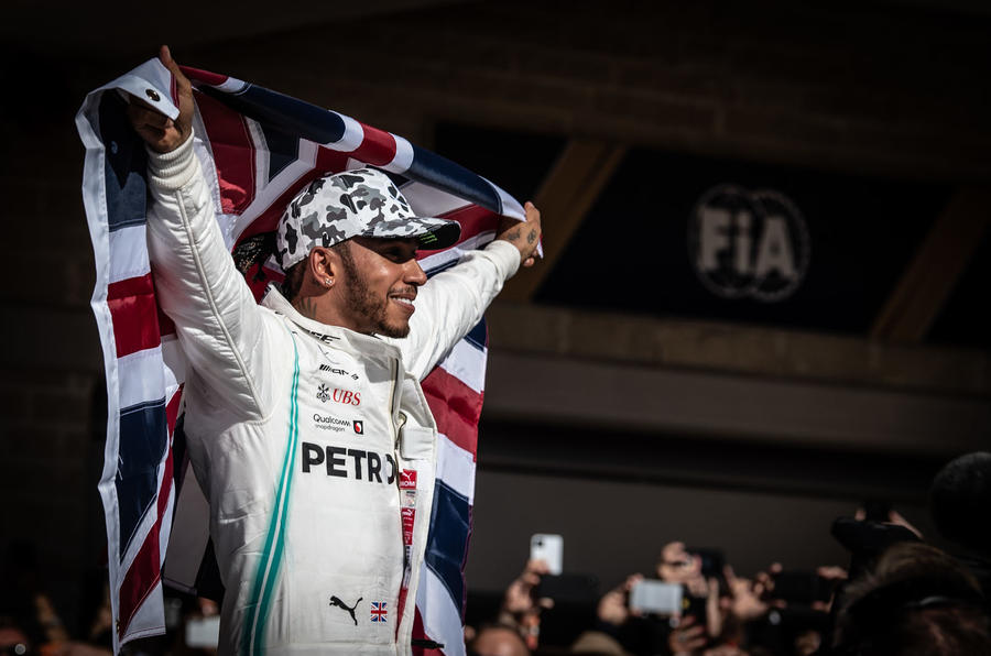 Lewis Hamilton wins sixth driver's world championship - lead