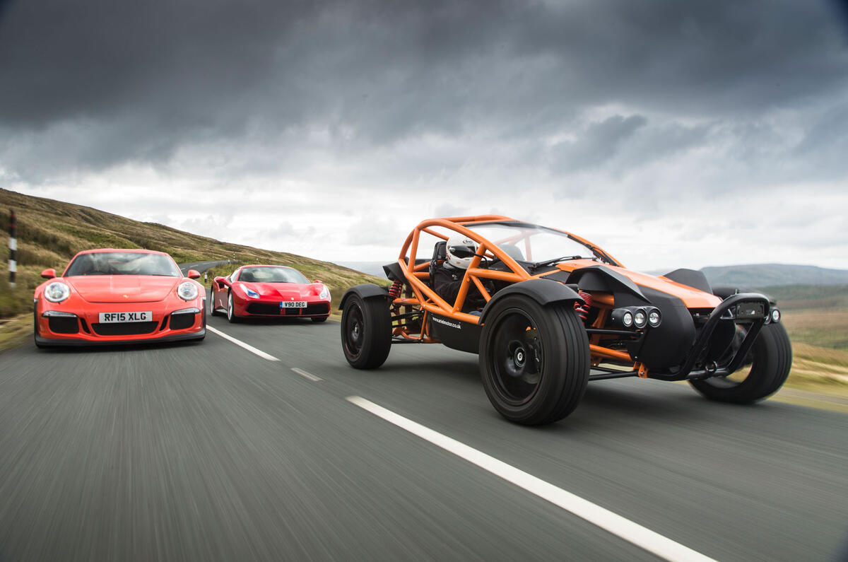 Britain S Best Driver S Car 2015 Ariel Nomad Ferrari 488 Gtb And