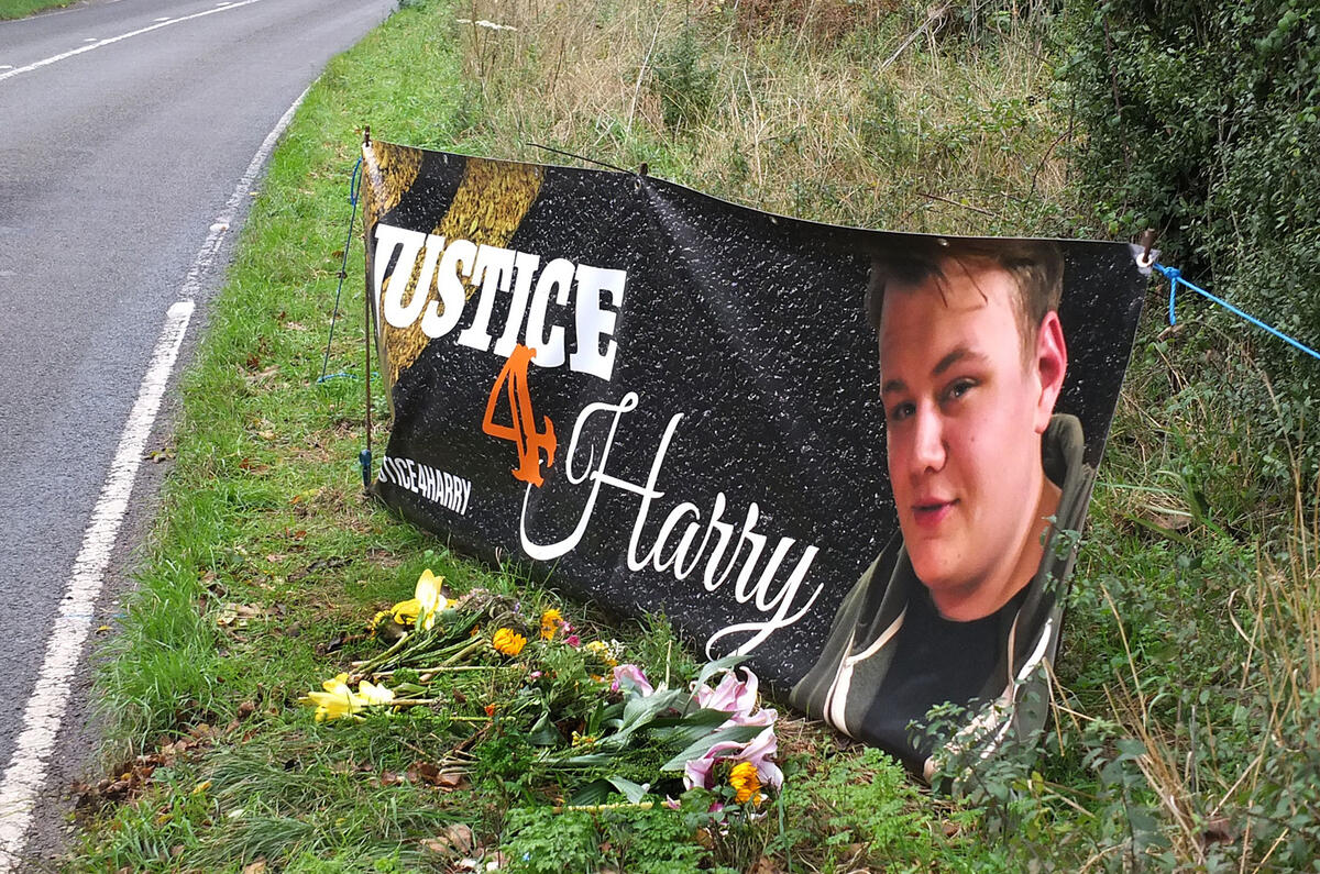 Harry Dunn memorial