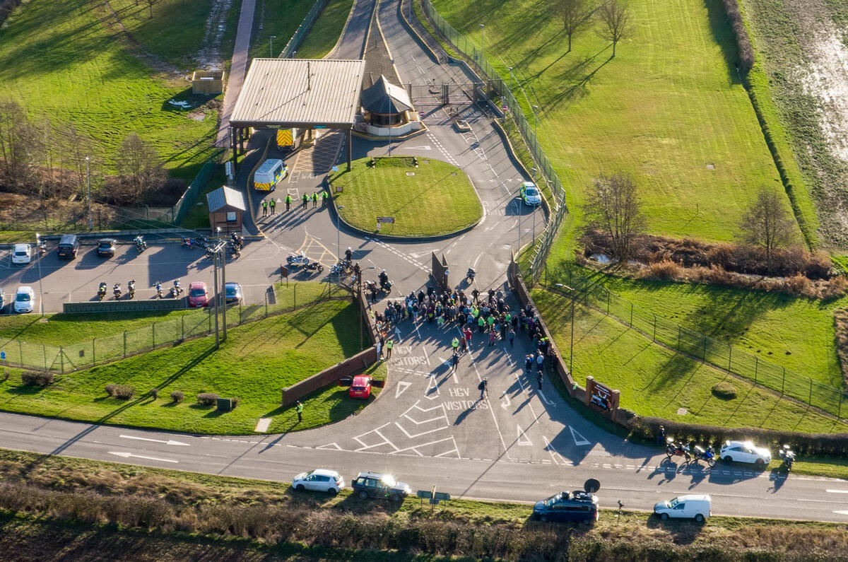 RAF Croughton aerial view