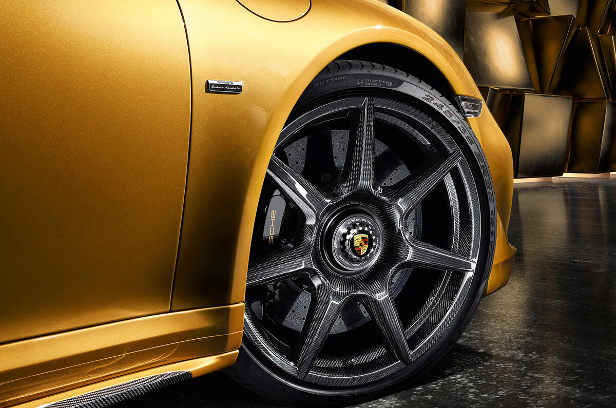 Porsche’s braided carbon wheels