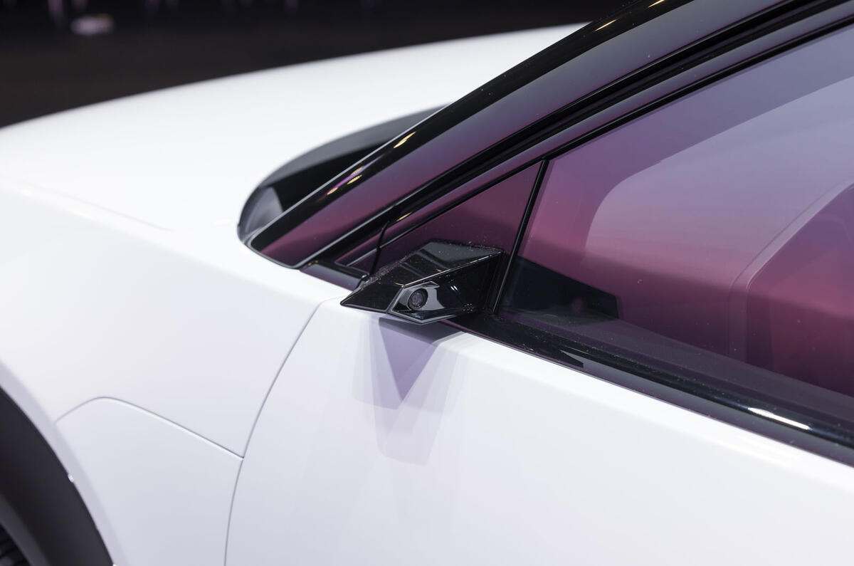Honda 0 Series SUV camera mirror