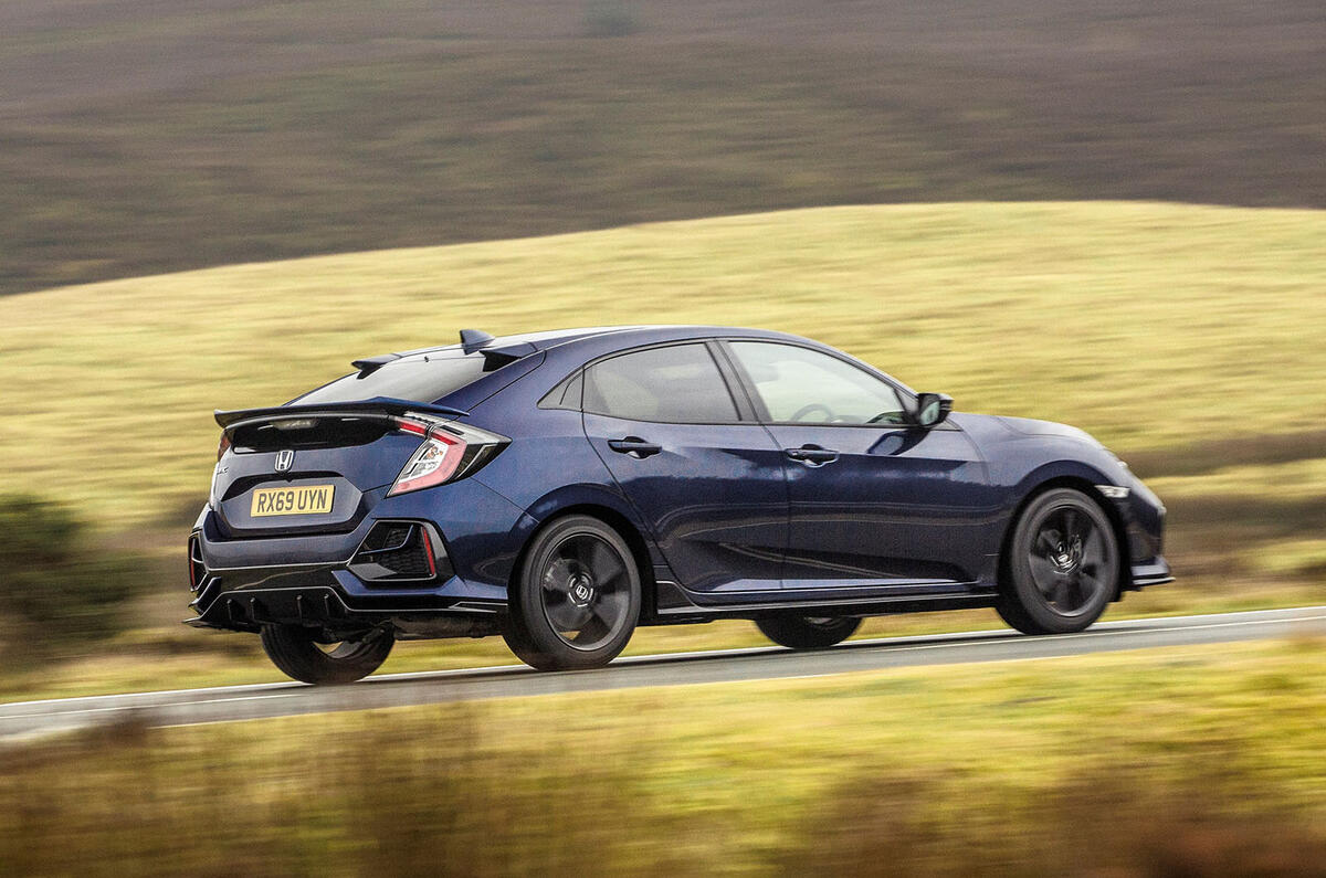 Honda Civic EX Sport Line 2019 UK review Autocar