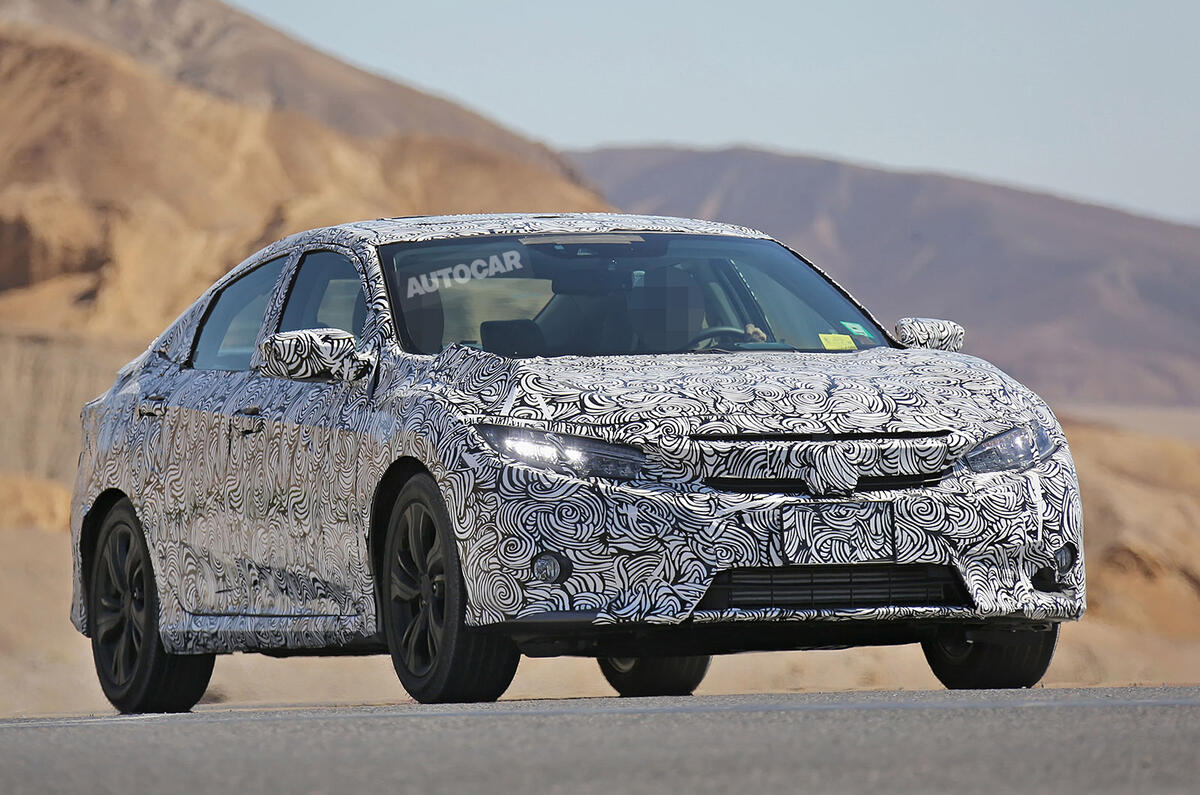 2017 Honda Civic spy picture