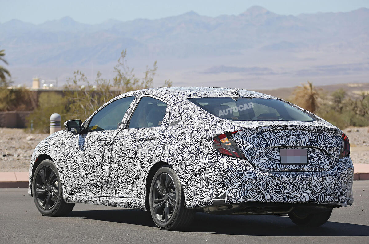 2017 Honda Civic spy picture