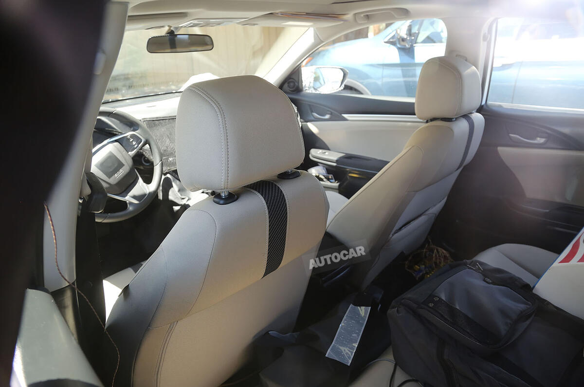 2017 Honda Civic spy picture