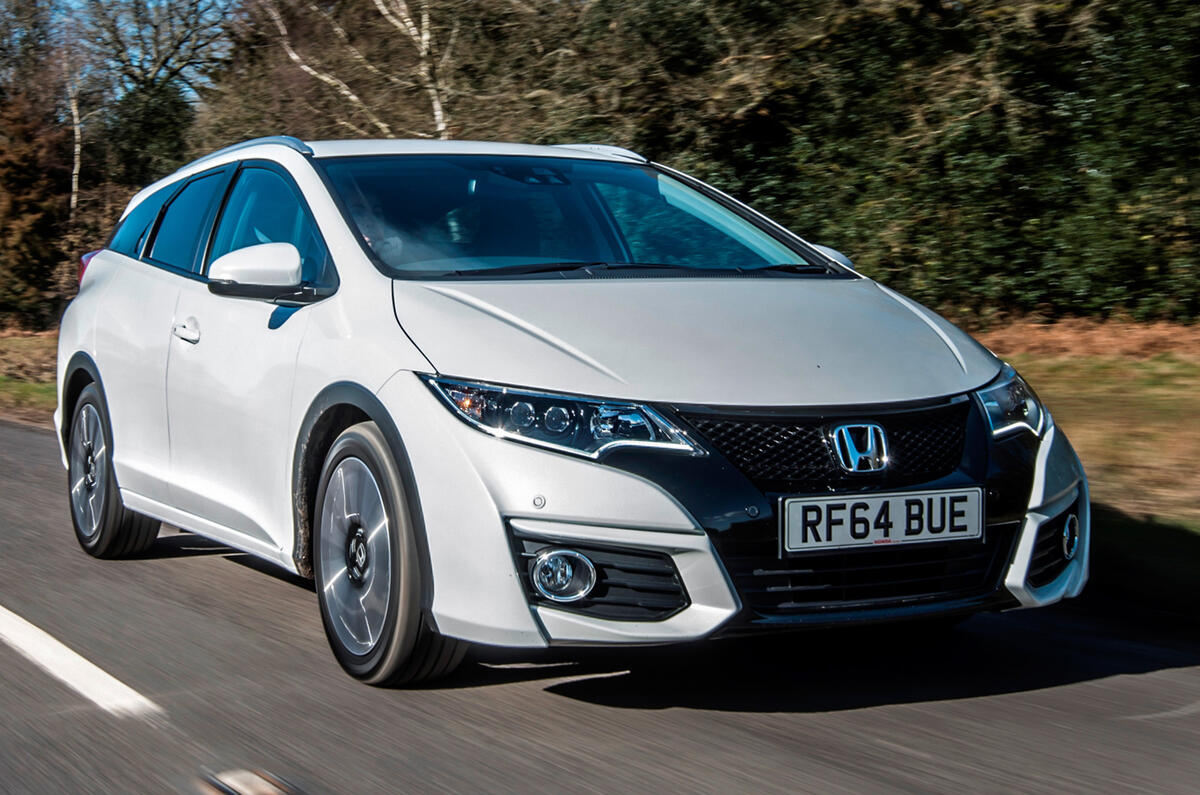 2015 Honda Civic Tourer 1.6 iDTEC 120 EX Plus review review Autocar