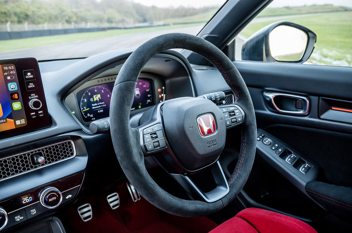 Volant de la Honda Civic Type R 2023