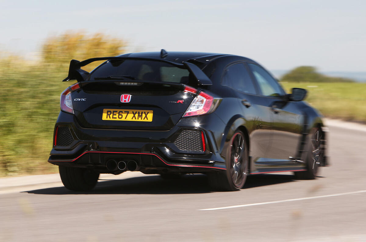 Honda Civic Type R rear right