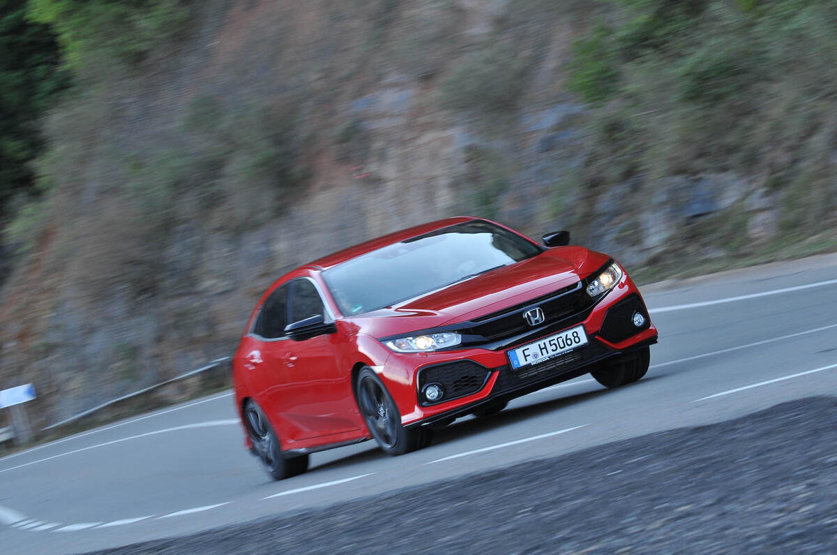 2017 Honda Civic 1.0 iVTEC Turbo SR review Autocar