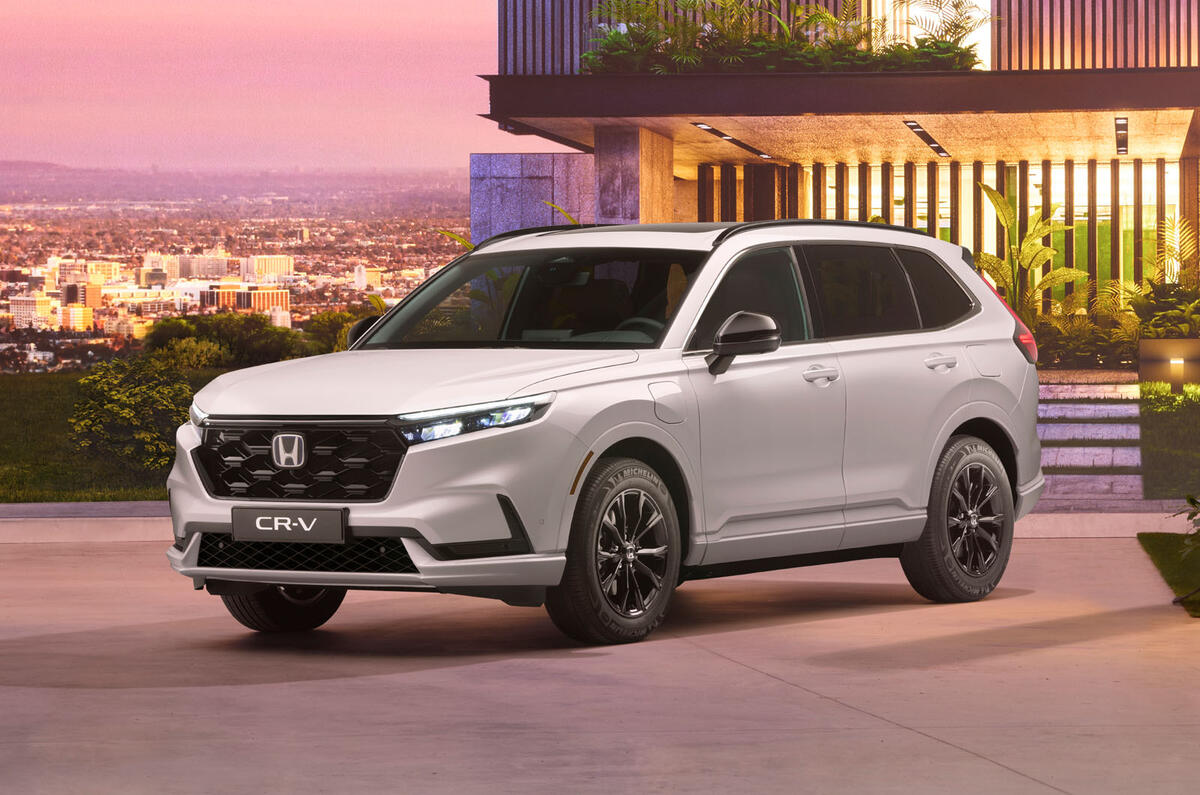 New Honda CRV is brand's first plugin hybrid for Europe Autocar
