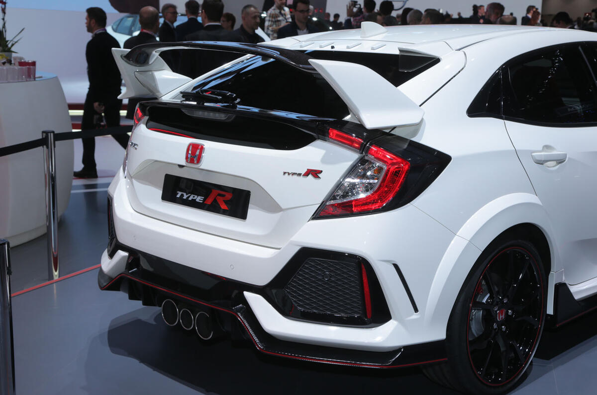 Honda Civic Type R Unveiled At Geneva Motor Show 2017 Autocar