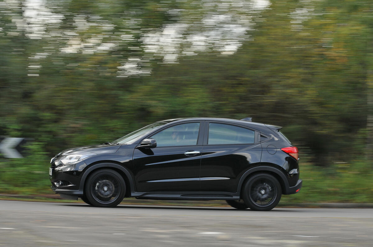 Honda HRV Black Edition 2017 review Autocar