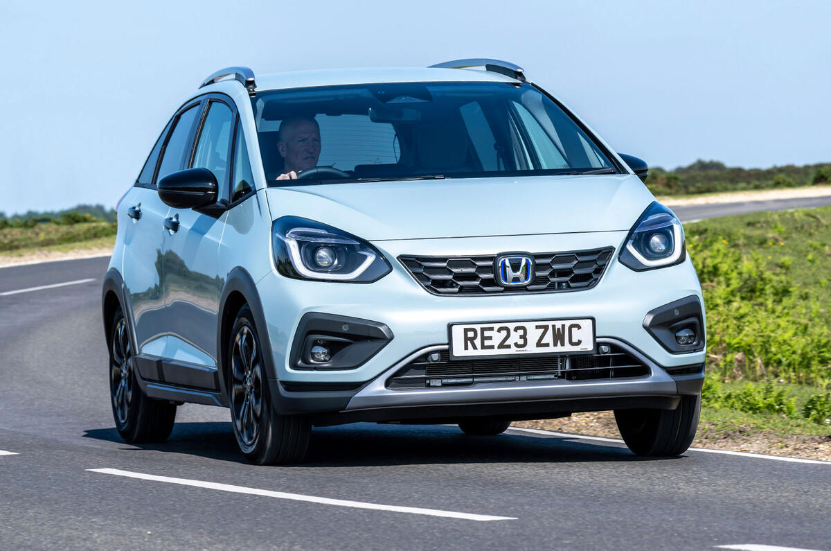 Honda Jazz Crosstar 2023 UK first drive Autocar
