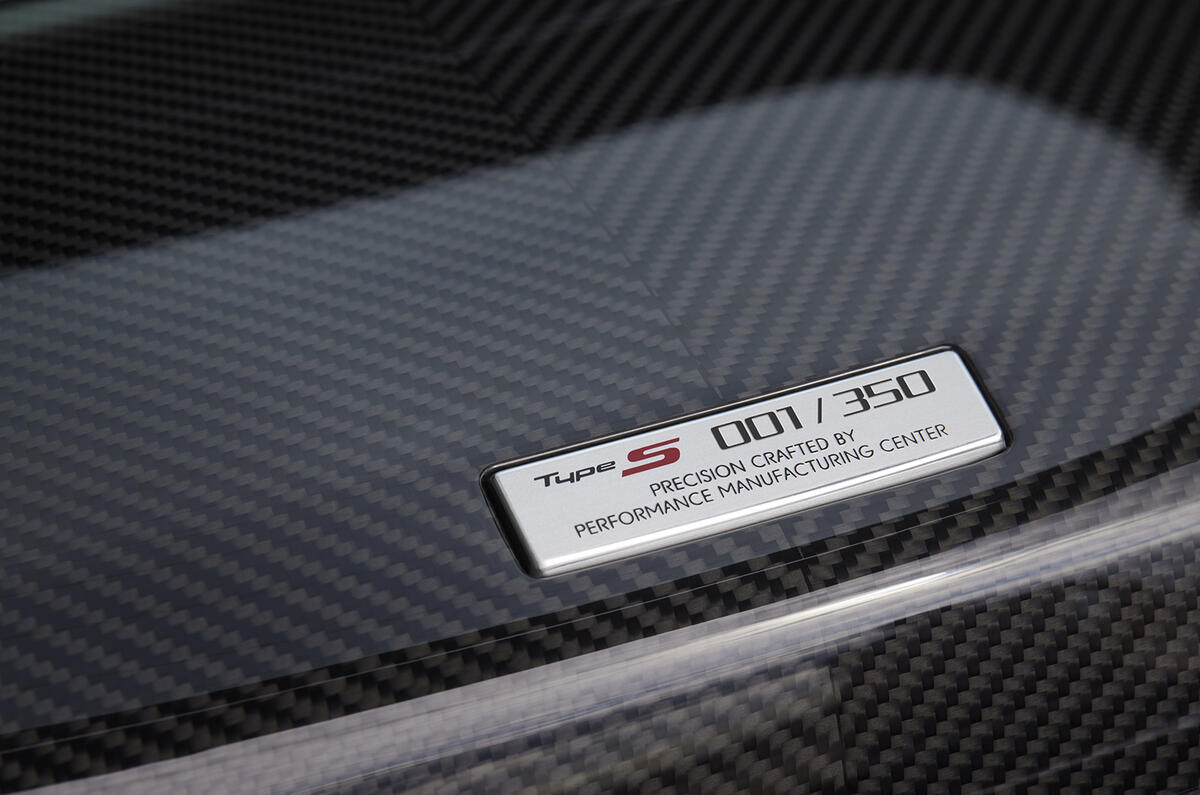 Plaque Honda NSX Type S 001
