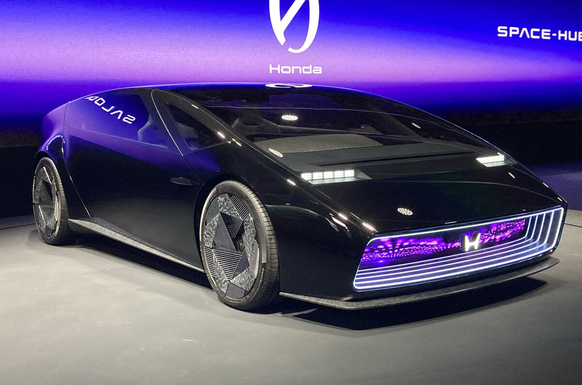Radical Honda EV saloon is 90 ready for production in 2026 Autocar