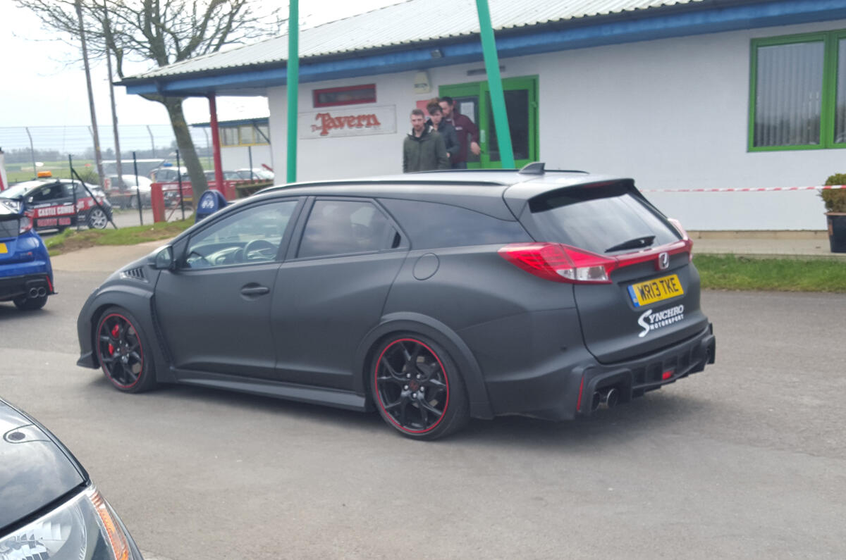 Synchro Motorsport Reveals One Off Honda Civic Tourer Type R Autocar