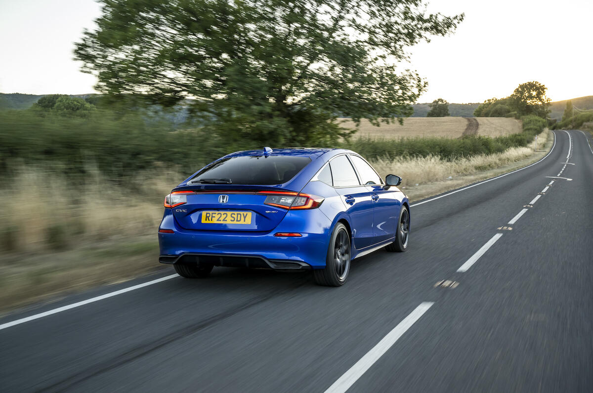 هوندا سیویک EHev آبی 111 هوندا سیویک EHev آبی 111