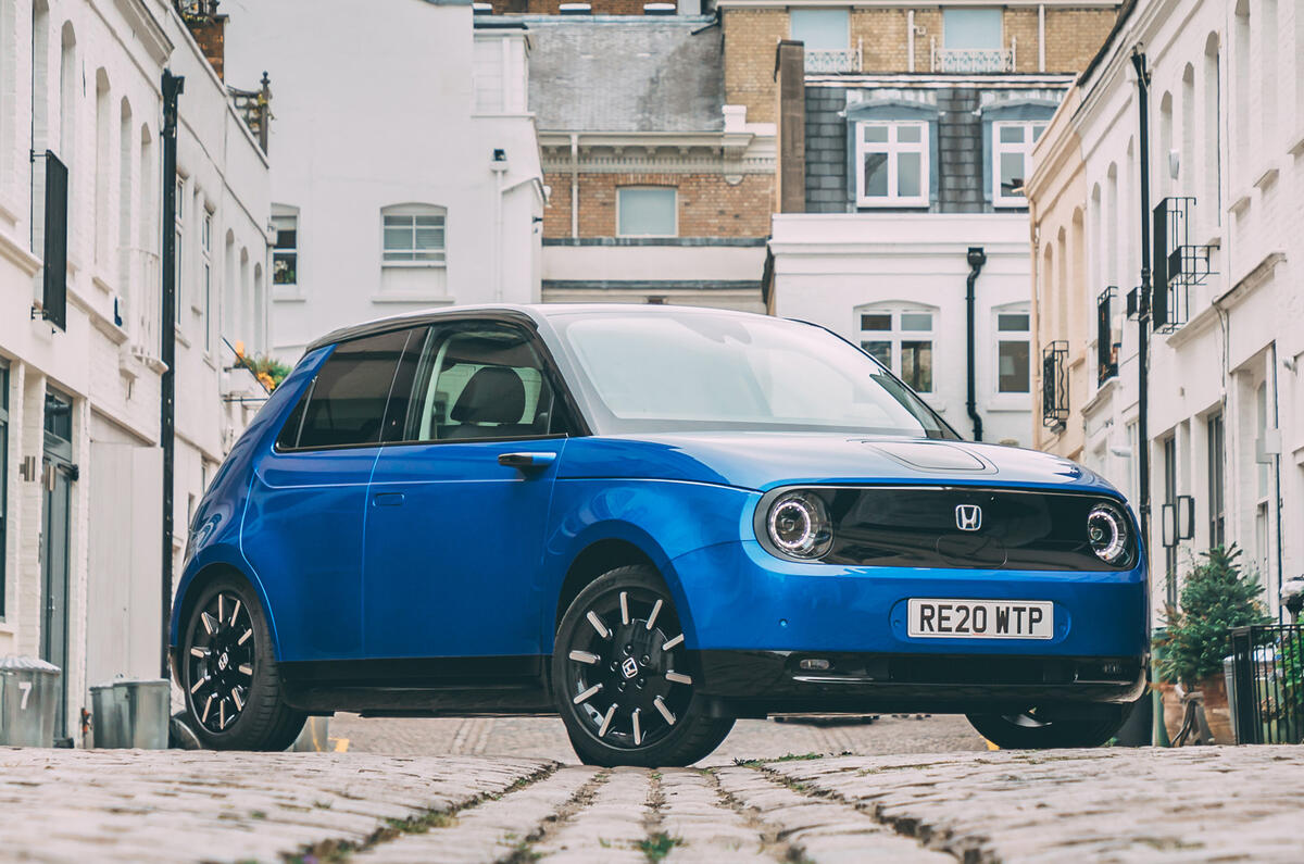 Britain's Best Incar Technology 2020 Honda E Autocar