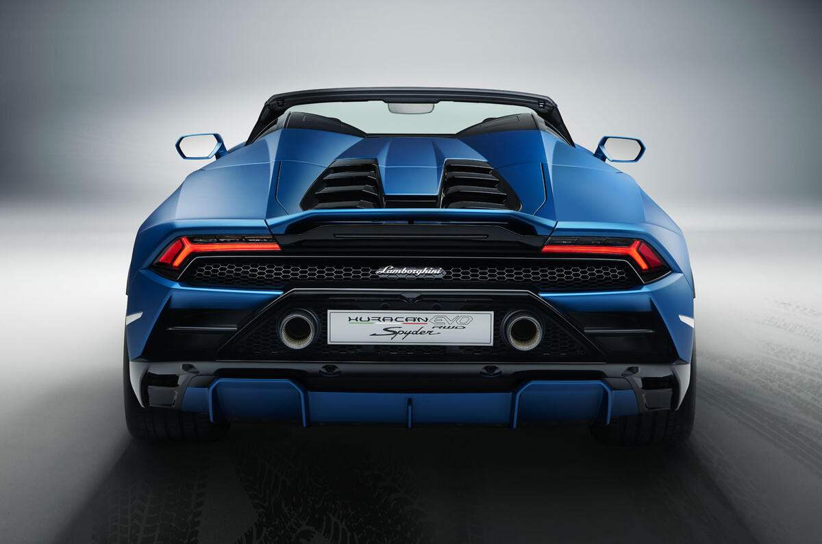 New Lamborghini Huracan Evo RWD Spyder revealed | Autocar