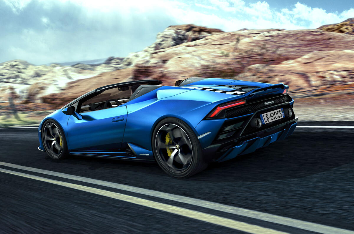 New Lamborghini Huracan Evo RWD Spyder revealed | Autocar