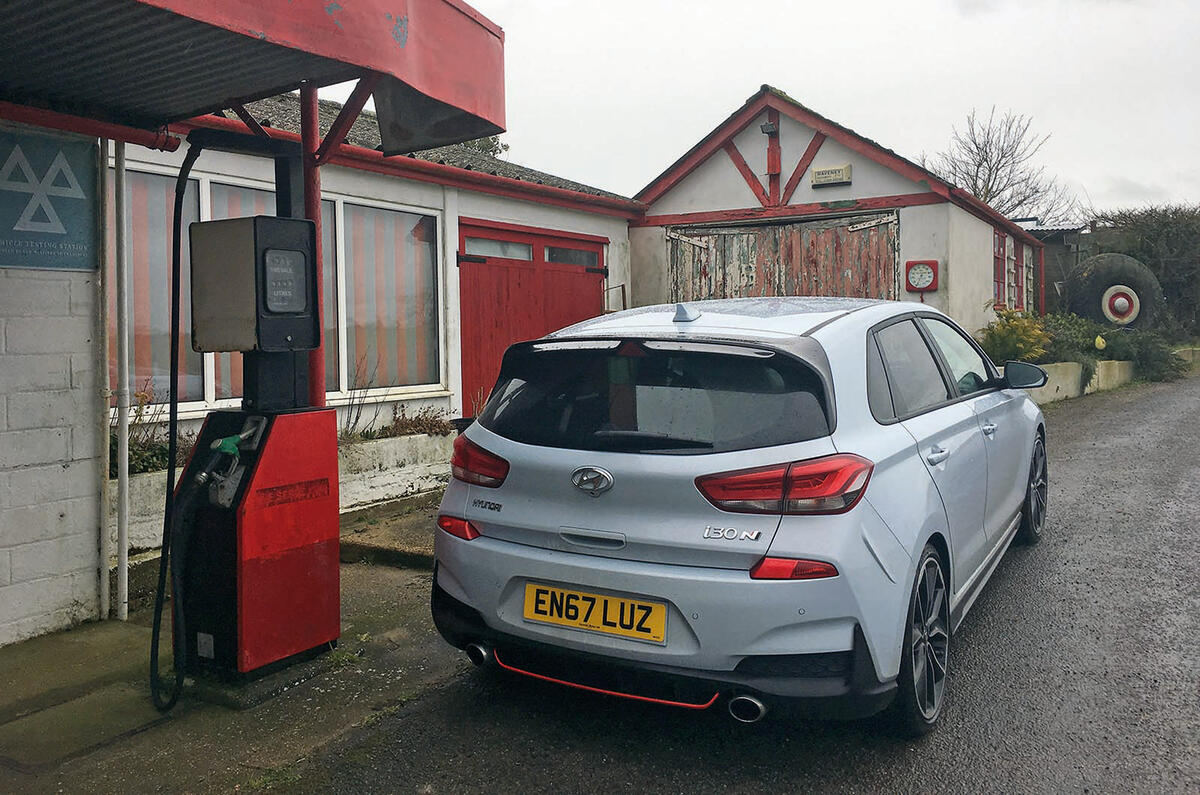 Hyundai i30 N longterm review petrol pump