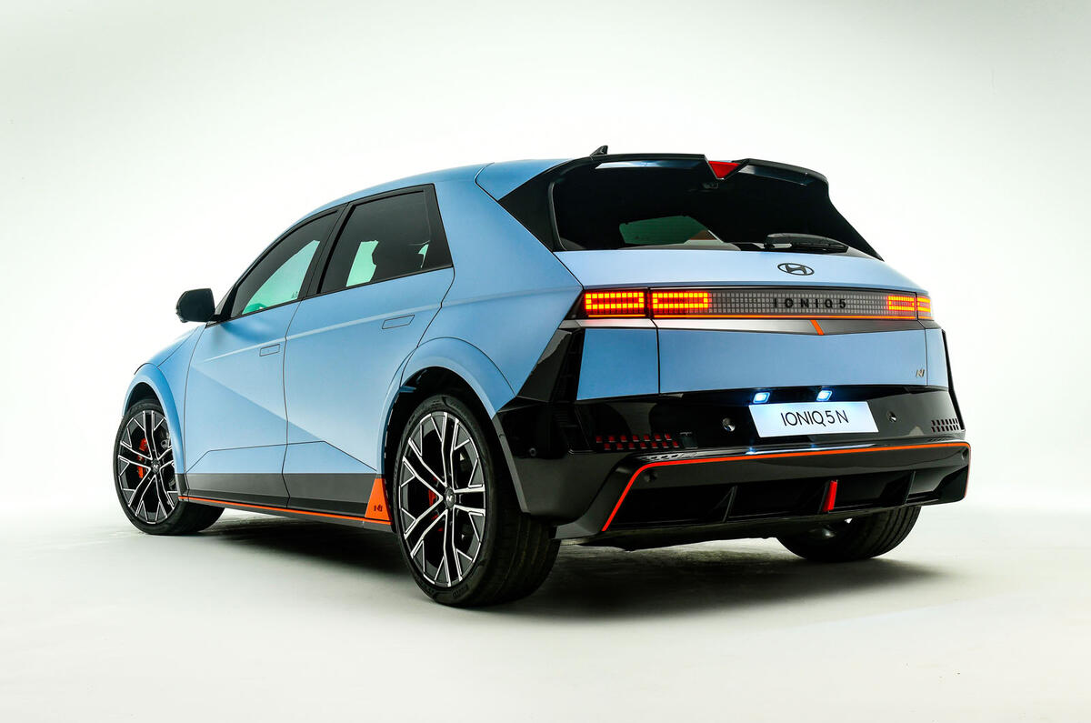 Hyundai Ioniq 5 N 2023 rear quarter