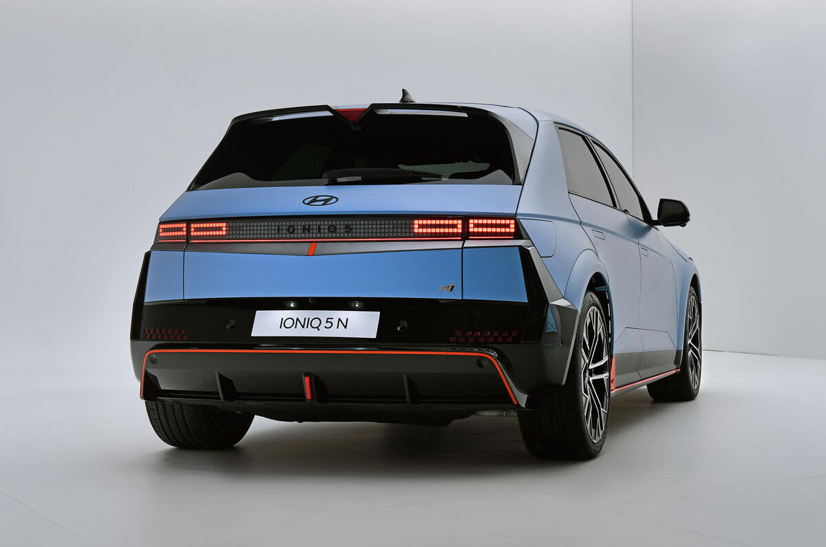 Hyundai Ioniq 5 N 2023 rear