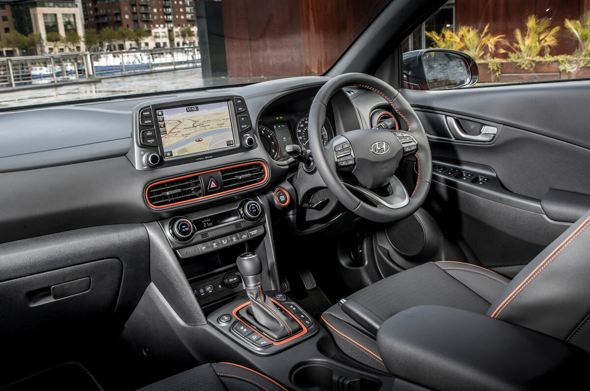 Hyundai Kona interior