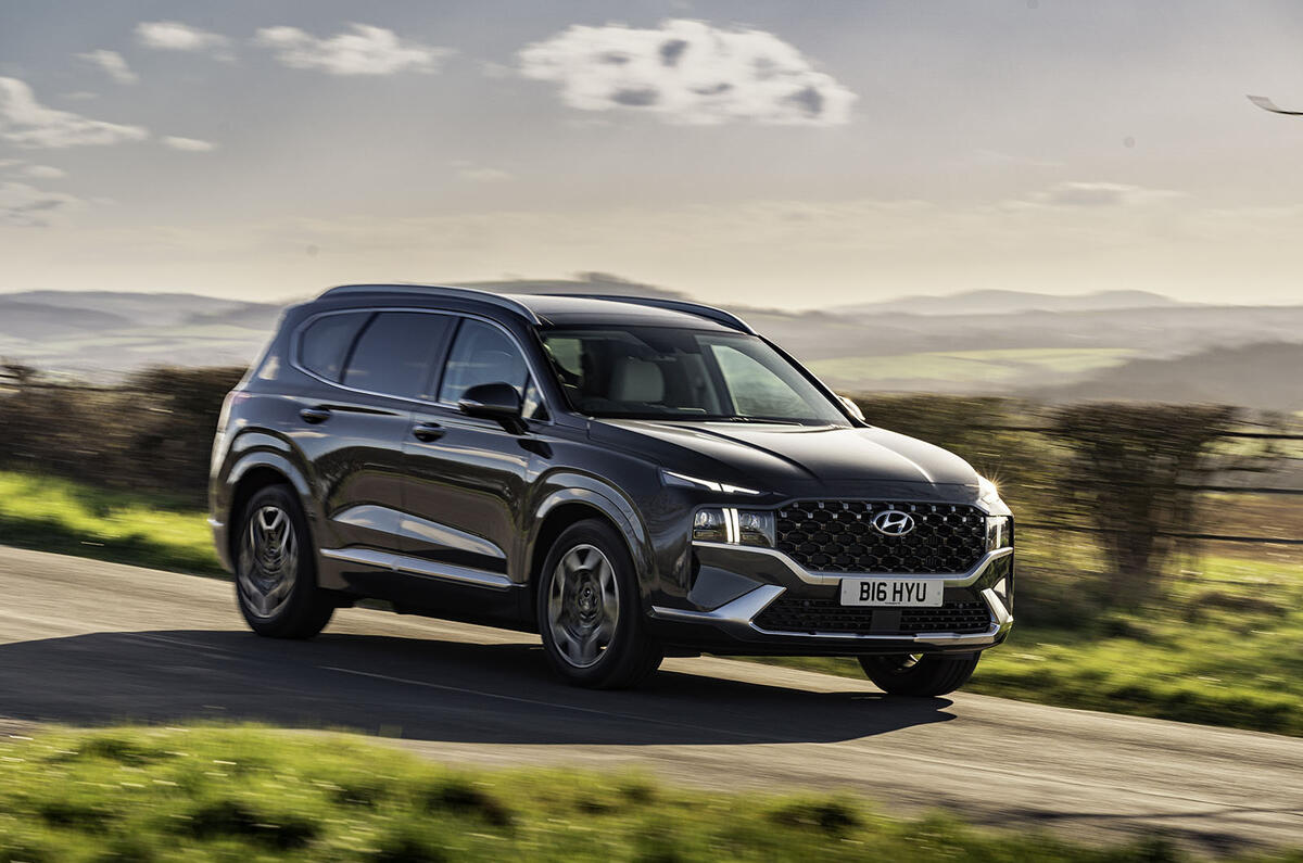 hyundai santa fe top 10