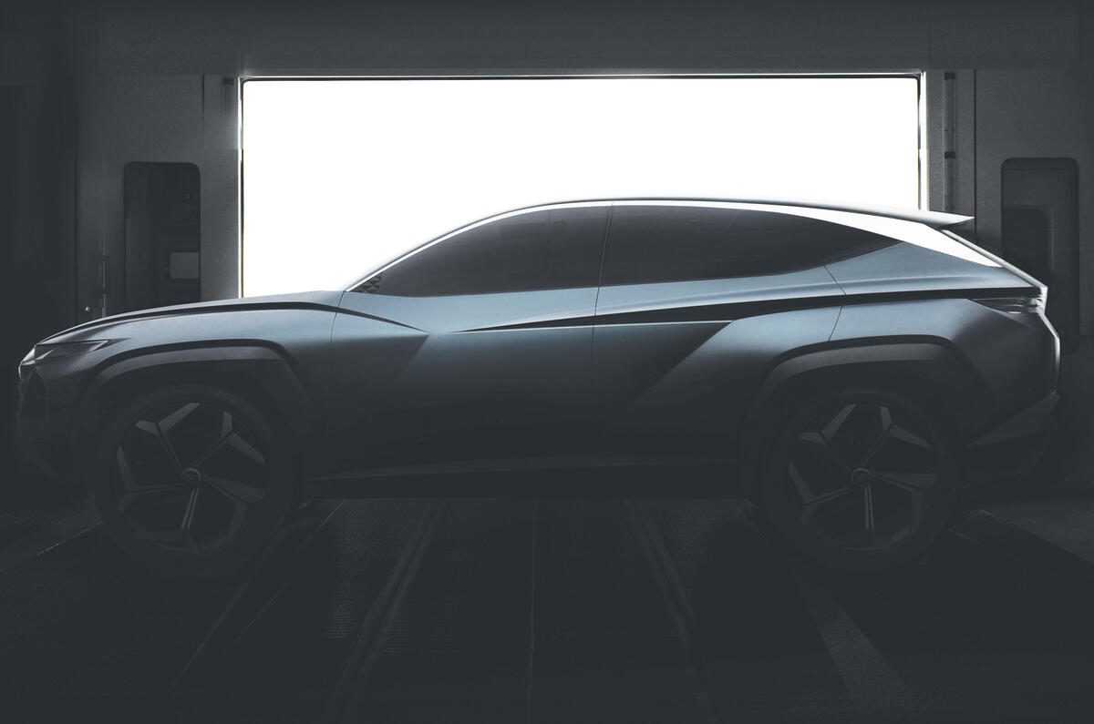 Hyundai Previews Plug In Hybrid Suv Concept Ahead Of La Motor Show Autocar
