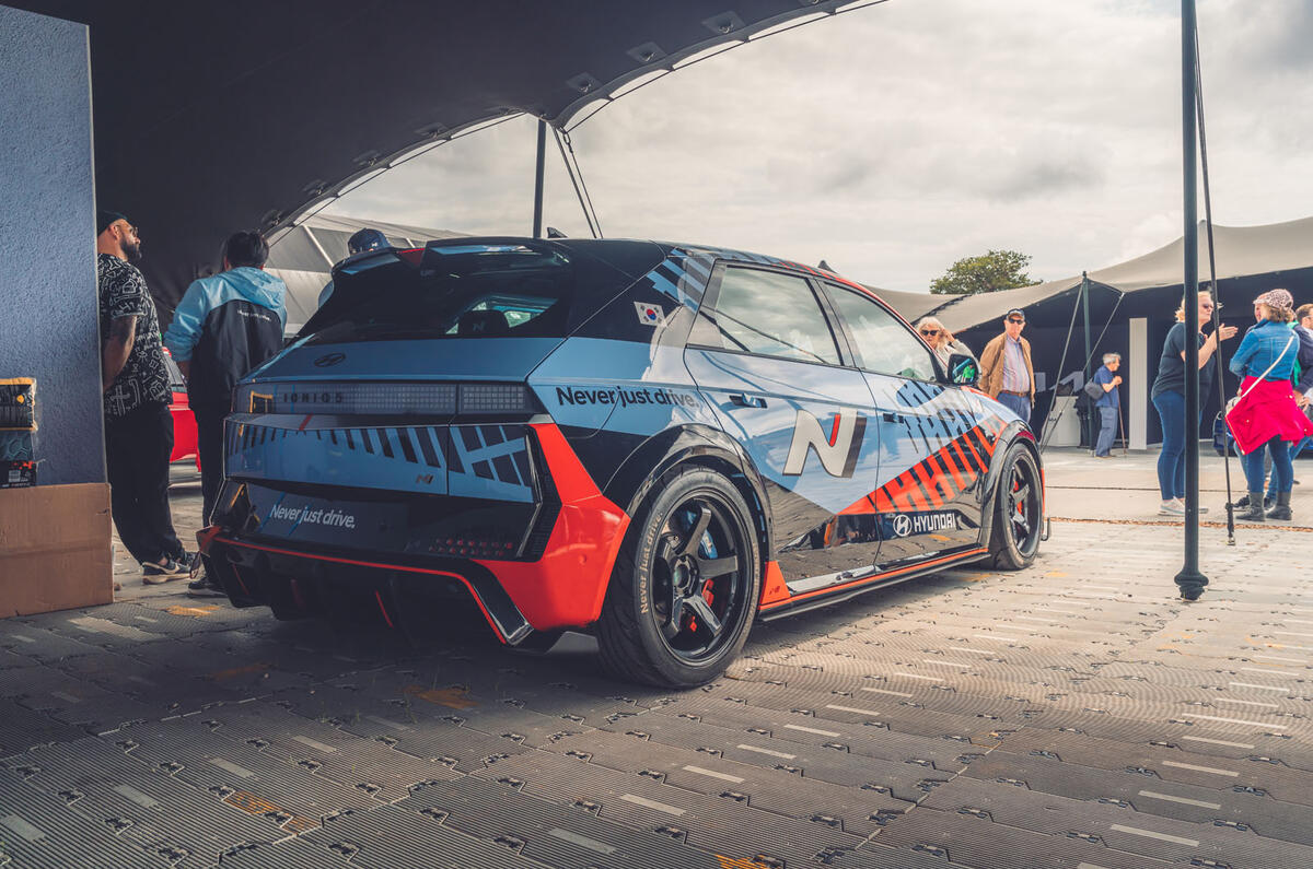 Hyundai Ioniq 5 N Goodwood rear