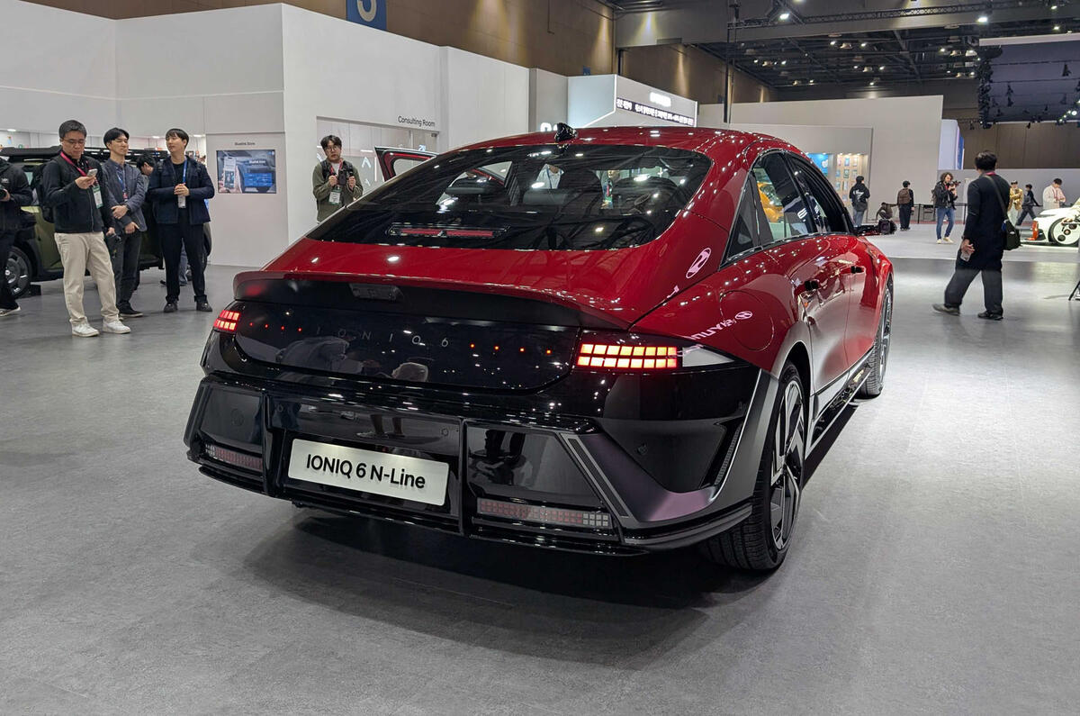 2025 Hyundai Ioniq 6 update drops ducktail, gains N Line version | Autocar