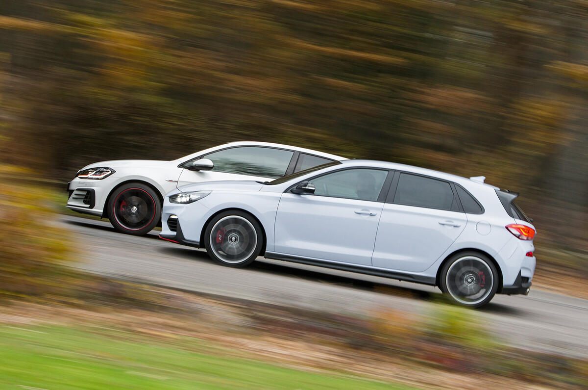 Volkswagen Golf Gti Vs Hyundai I30 N Which Is Our Favourite Hot Hatch Autocar
