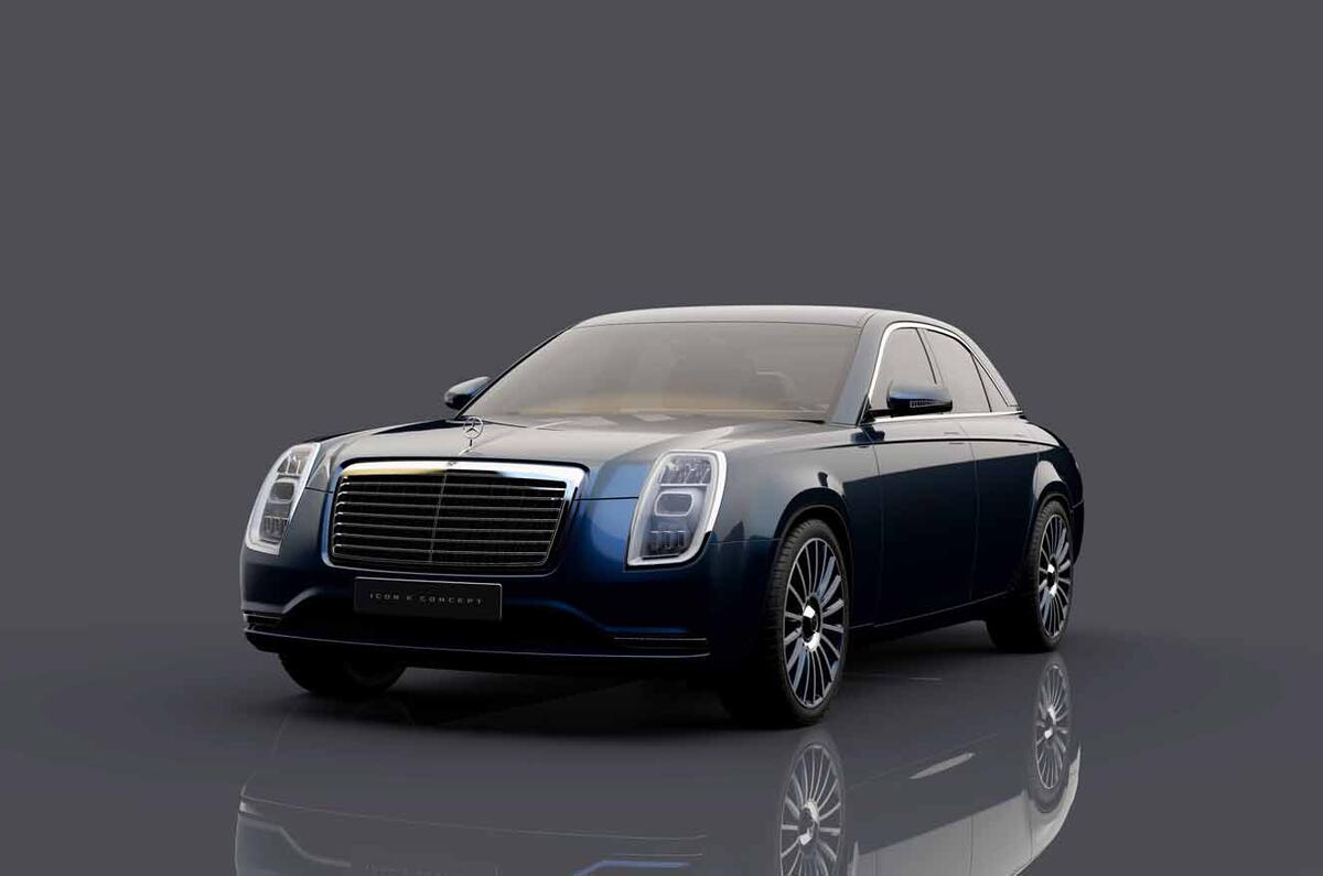 Mercedes Benz Icon E Concept Is Reimagined Classic Saloon