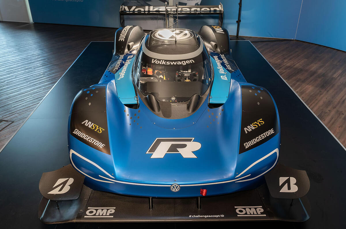 Volkswagen ID R Nurburgring attempt premiere - nose