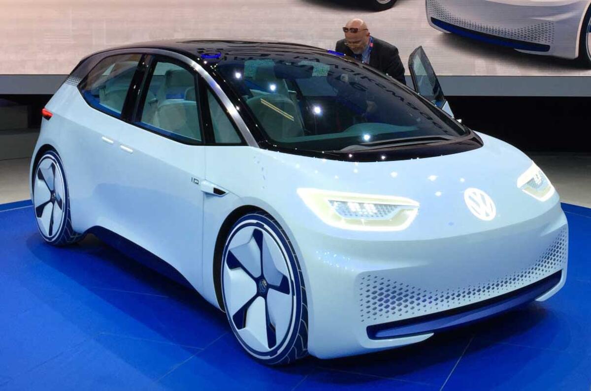 Volkswagen ID concept revealed at Paris motor show