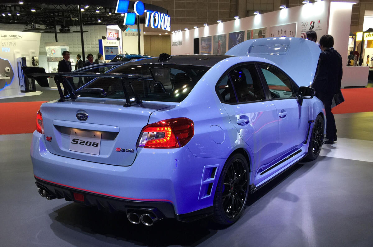 Subaru Wrx Sti S208 Special Edition Is New Range Topper